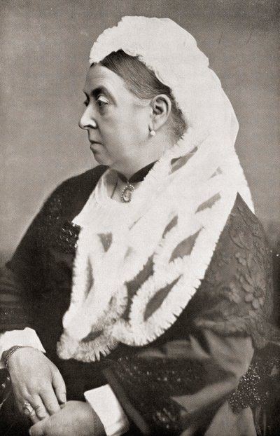 Queen Victoria at the Age of Sixty-Six by English Photographer